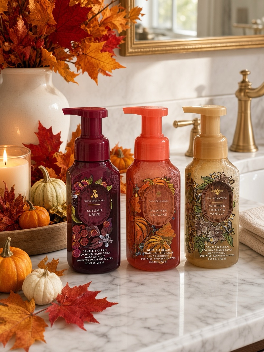 Bath & Body Works Foaming Hand Soap. Fall scents